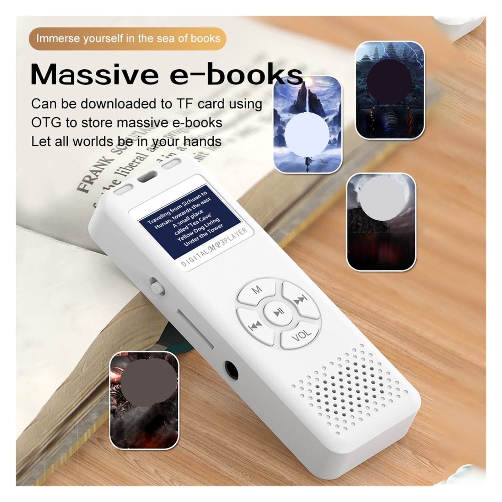 Digital Voice Recorder Mini Sound Recording Hi-Fi MP3 Player Professional Dictaphone ,Multi-Function