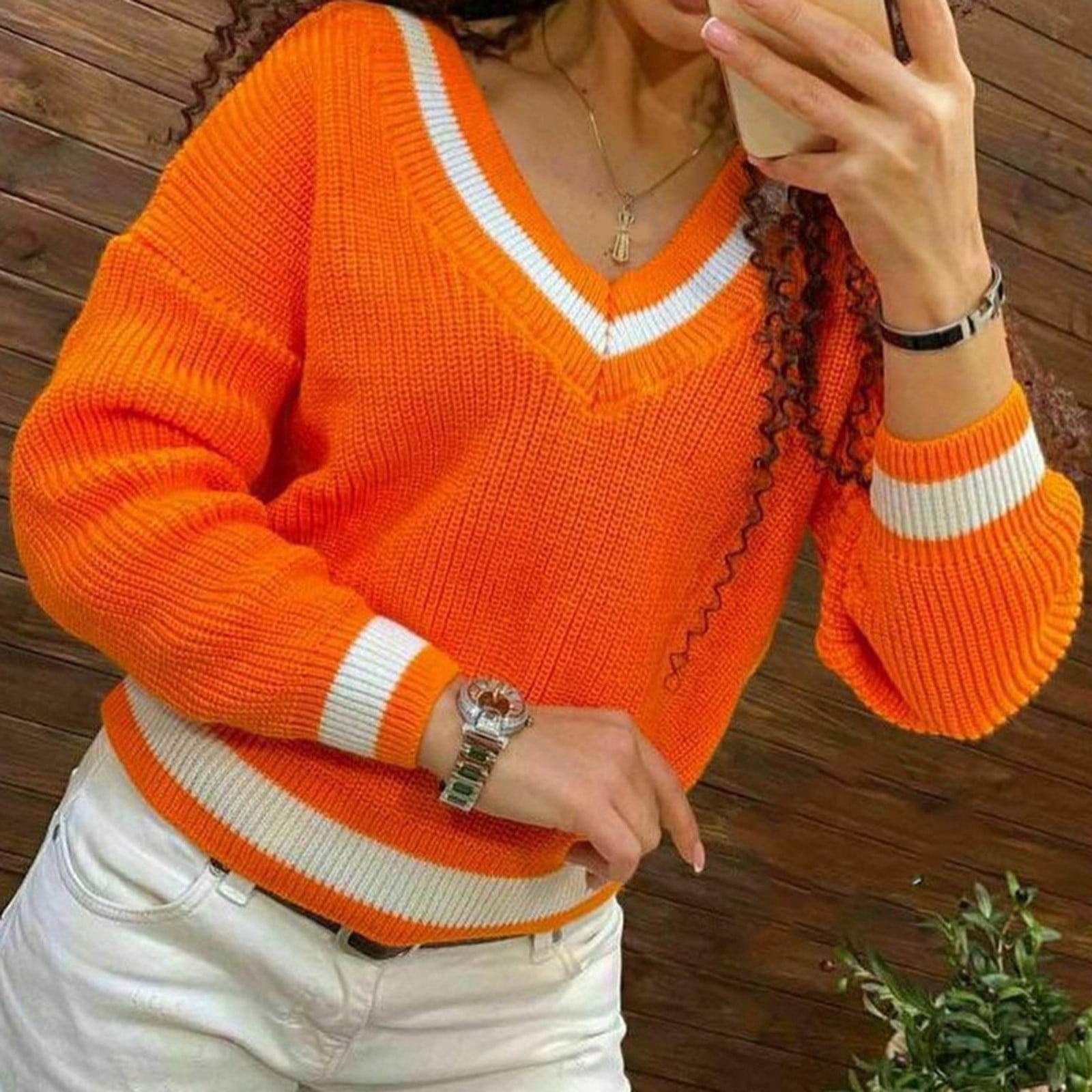 lystmrge Woman Long Cardigan Sweater 