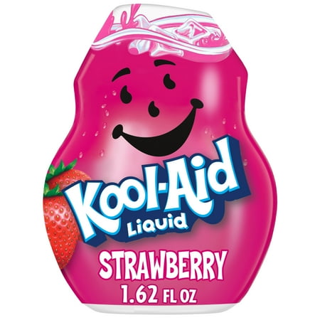Kool-Aid Liquid Strawberry Artificially Flavored Soft Drink Mix, 1.62 fl oz Bottle