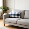 thumbnail image 4 of Dark Color Checkered Throw Pillow Cover Striped Throw Pillow Cover Sofa And Living Room Cushion Cover Waist Support Cover Pillow Cover, 4 of 6