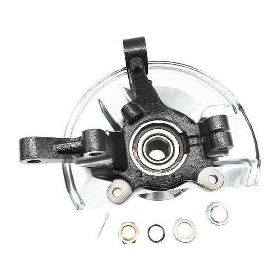 Front Right Passenger Side Steering Knuckle Wheel Bearing Hub Assembly - Compatible with 2007 - 2017 Jeep Compass (without Off-Road Package) 2008 2009 2010 2011 2012 2013 2014 2015 2016