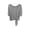 Gray, variant on Tqcoqu Women's Tie Front Short Sleeve T-Shirt,Loose Crew Neck Casual Summer Irregular Hem Tops,2026 Spring Summer Trendy Clothes,Black Women's M-XXL