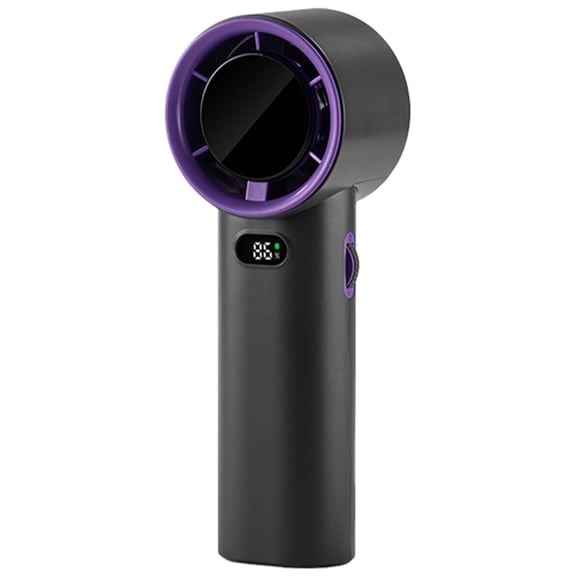 Portable Handheld Fan Speed (1-100) Adjustable Fan 3600mAh Battery Rechargeable Fan with Digital Display Handheld Fan