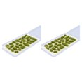 thumbnail image 1 of ZheElen 25x Simulation Cluster Green Grass for Train Scenery Decor Accessory Model Landscape Light Green 6mm 2Set, 1 of 6