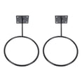 thumbnail image 1 of MasteelfCA 2Pcs Wall Ball Holders Basketball Shelf Football Display Stand Round Rack, 1 of 7