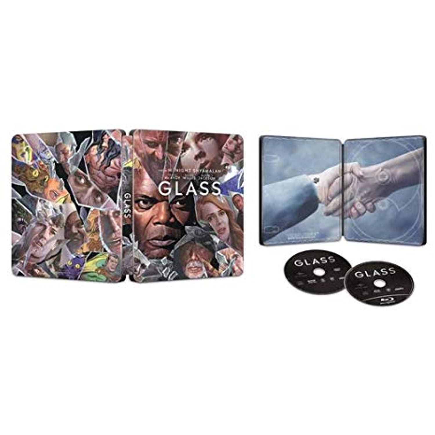 Glass Limited Edition Steelbook (BluRay + DVD + Digital, 2019) NEW