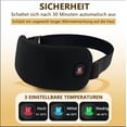 thumbnail image 3 of Heating Pad for Period Cramps, Menstrual Heat Pad for Belly Pains, Cordless Rechargeble Electric Heating Belt, Heating Pad with 3 Heating Levels for Women and Girl (Black), 3 of 7