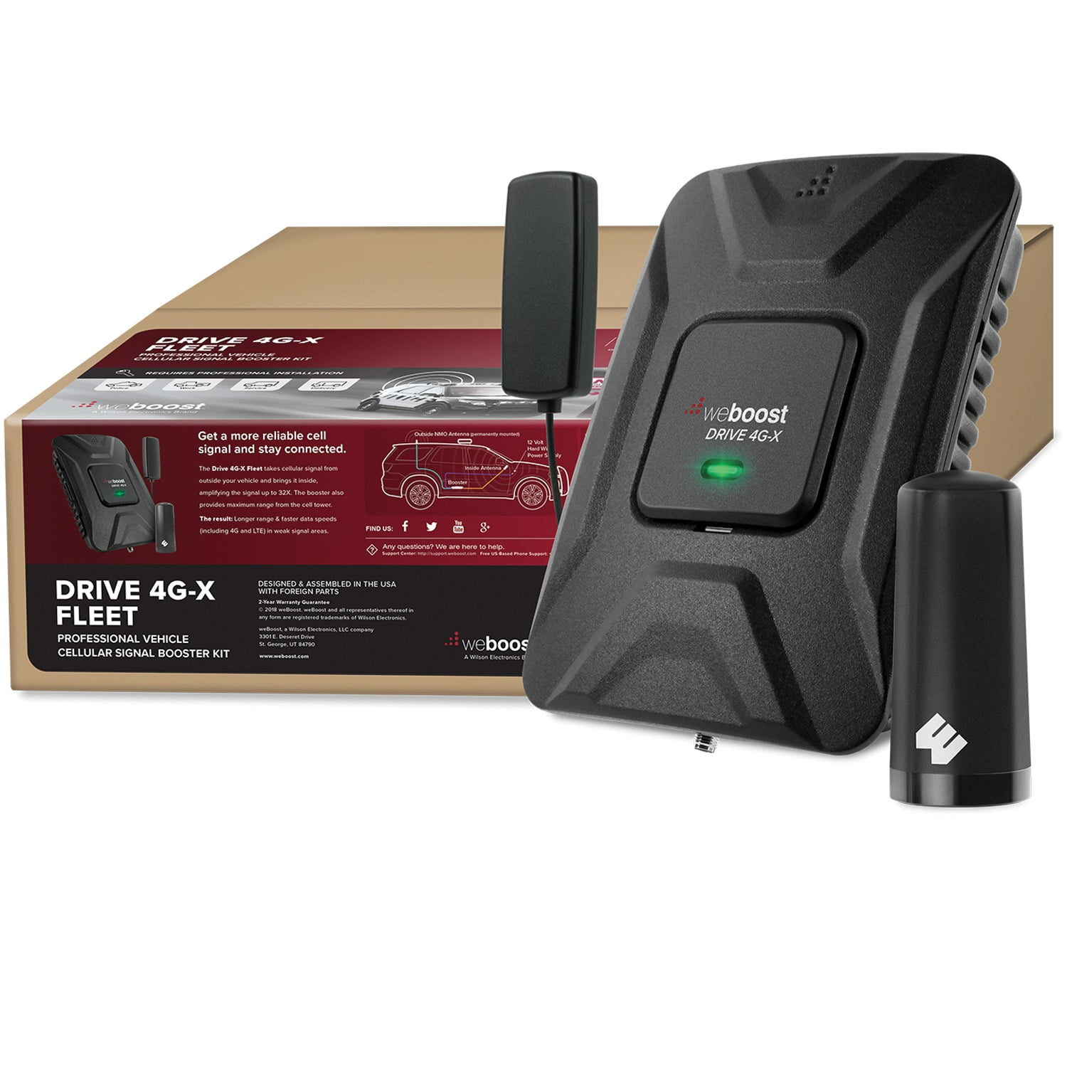 weBoost 470221 Drive 4GX Fleet Cellular Signal Booster