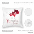 Bite me, I'm a vampire. For A Ghost Hunter Ghost Hunting Sweapillow case 2 Packs 18x18 in