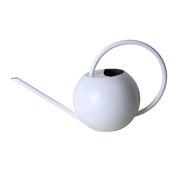Regaderas para plantas de interior y exterior. Macetas para plantas suculentas y bonsáis. Blanco