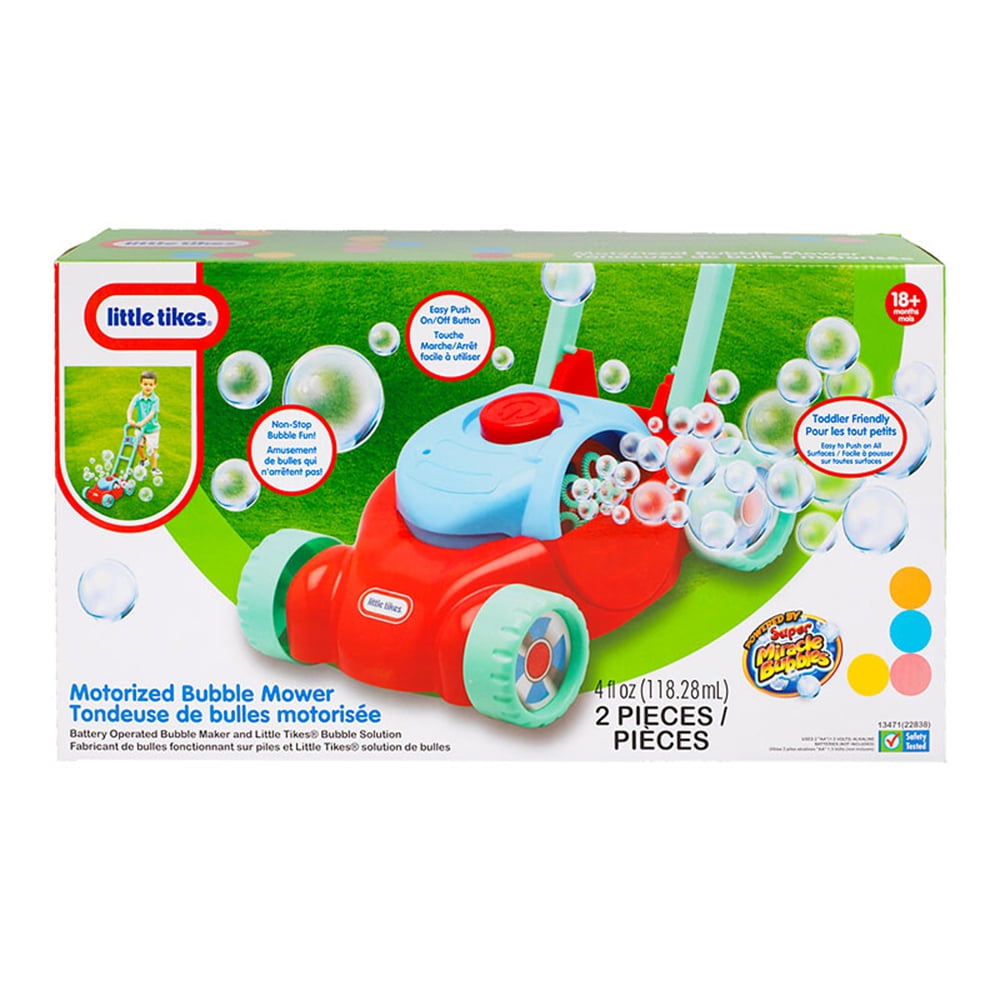 little tikes bubble mower
