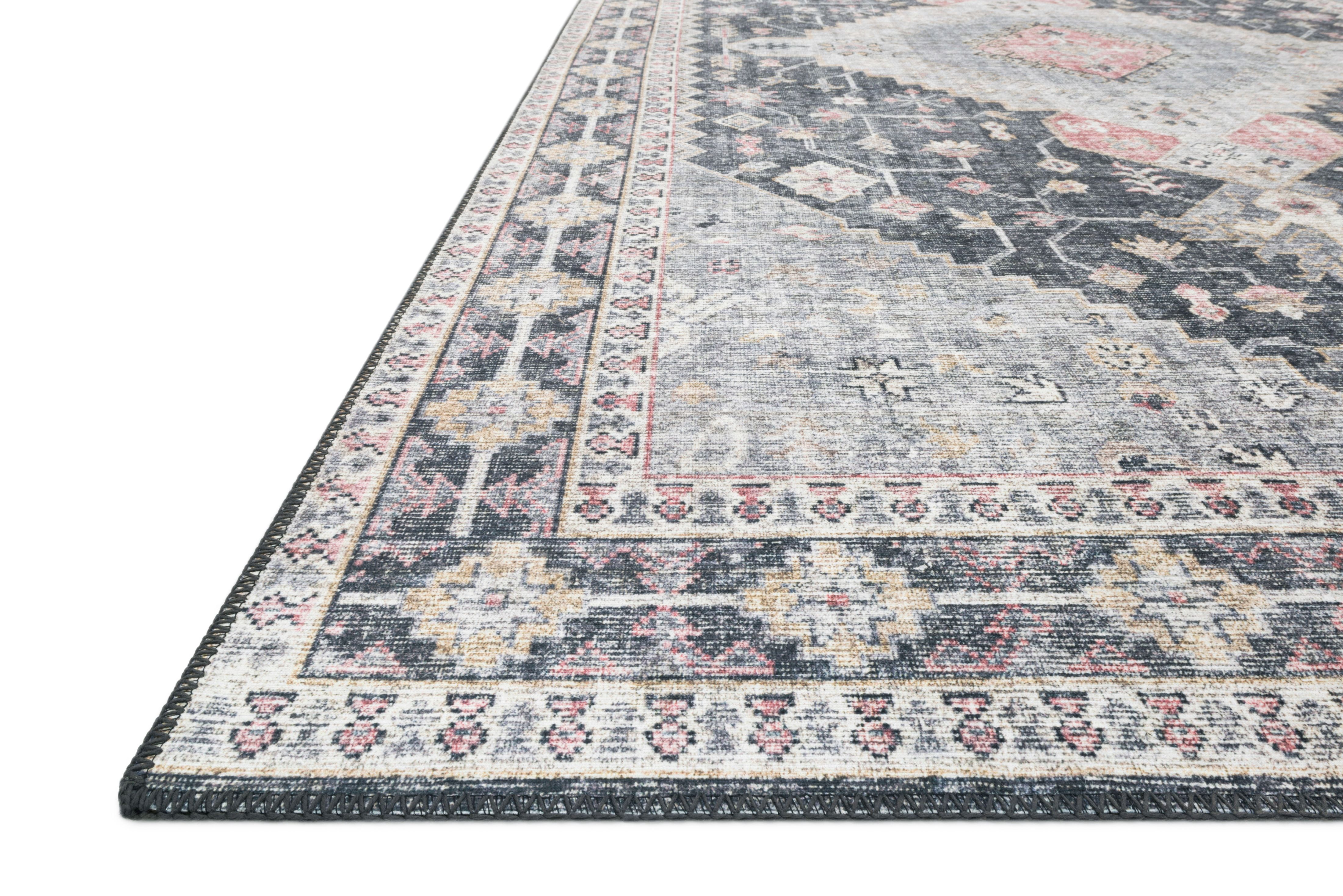 Loloi II Skye Oriental Charcoal / Multi Area Rug