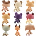 thumbnail image 2 of Figuras de acción de dibujos animados para niños y niñas, juguetes encantadores, más opciones, Cocker Spaniel, Dachshund, Collie, perro, gato corto, colección, regalo"Multicolor1" Fivean Toy model, 2 of 2