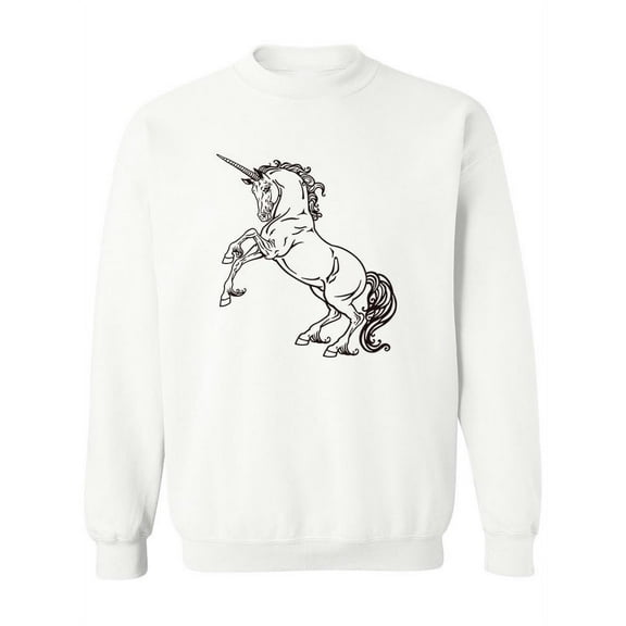 Mythological Unicorn. Sweatshirt Women -Image by Shutterstock, Female Small