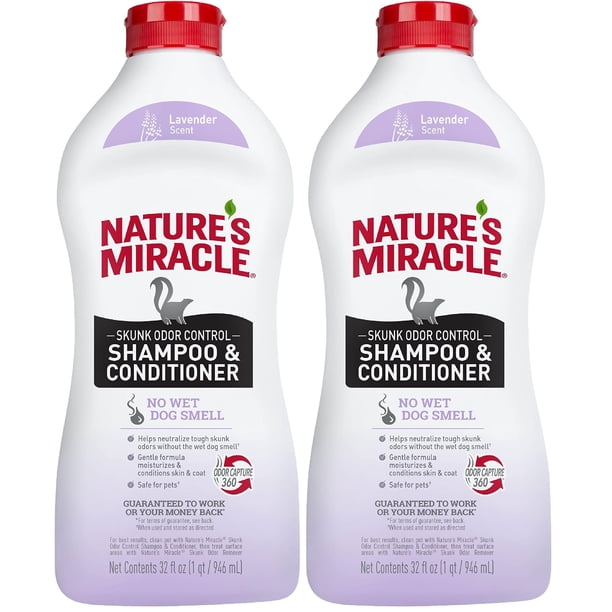 Champú y acondicionador Nature's Miracle Skunk Odor Control