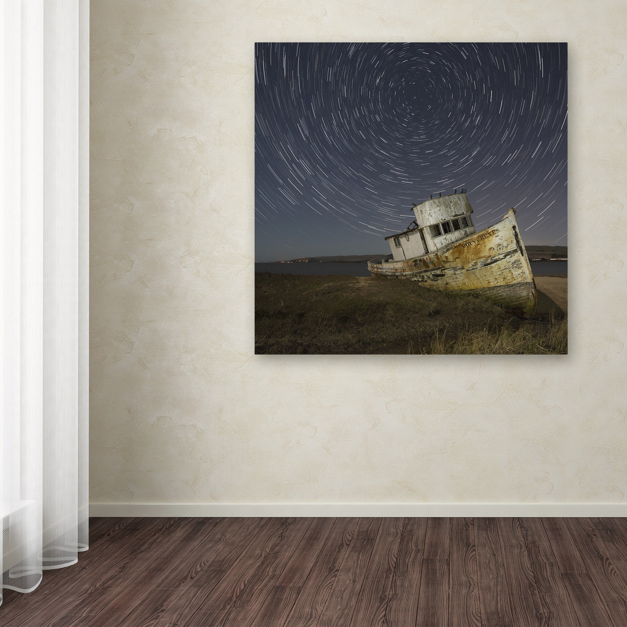 Trademark Fine Art "Point Reyes I" Canvas Art by Moises Levy