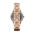 thumbnail image 3 of Fossil Jesse Women's Three-Hand Day-Date, Rose Gold-Tone Stainless Steel Watch, 3 of 3