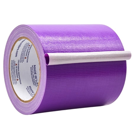 WOD Tape Purple Duct Tape 4.72 in x 60 ft. Strong Waterproof DTC10