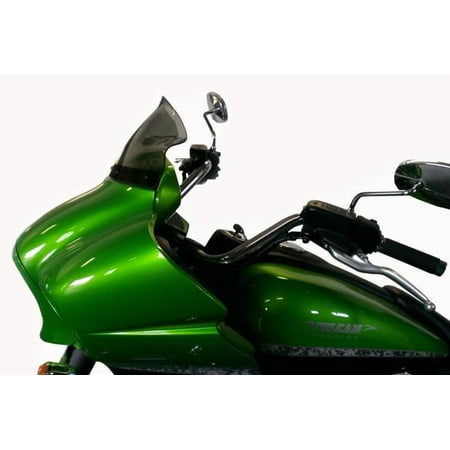 - Klock Werks KW05050024DKSM 9in. Flare Windshield - Dark Smoke