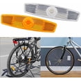 thumbnail image 4 of 10 Piezas Naranja Reflector de Radios de Bicicleta Reflector Luces de Rueda de Advertencia de Bicicleta para Rueda de Bicicleta Accesorio de Seguridad de Conducción Nocturna, 4 of 5