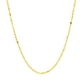 thumbnail image 2 of ARAIYA JEWELRY 14K Yellow Gold 1.27 mm Bead Chain 20'' for Women, 2 of 6