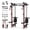 Cheetah 2.0 with 90LBS Weight Stack-Red, variant on Mikolo Foldable Power Rack Cage,1000lbs Capacity Wall Mounted Squat Rack with independent pulley system, Space Saving Home Gym Equipment with 5 Adjustable Angle