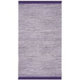 thumbnail image 4 of SAFAVIEH Montauk Justin Solid Braided Cotton Area Rug, Purple, 8' x 10', 4 of 5