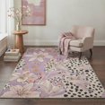 thumbnail image 5 of GENIMO 2'x7' Runner Rug, Machine Washable Non Slip Low Pile Hallway Runner Rug for Kitchen Laundry Room, Nature Inspired Animal Print, Soft Lilac, 5 of 7