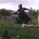 thumbnail image 3 of Jardín Ghostface Scream Espantapájaros Halloween Scary Decorativo Pila Patio Colgante Decoración para Patio Césped, 3 of 7