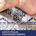 thumbnail image 6 of Vintage Boho Kitchen Rugs and Mats Cushioned Anti-Fatigue Kitchen Rug, Waterproof Blue Kitchen Mats and Rugs, Memory Foam Bohemian Kitchen Floor Mat for Home Laundry, 18" x 48" + 18" x 30", 6 of 6