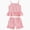 009baby girl outfits-Light Pink, variant on Toddler Baby Girl Outfits Solid Summer Clothes Bow-tie Sleeveless Top and Ruffled Shorts Kaprioy Toddler Girl Clothes 18 24 Months 2T 3T 4T