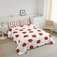 thumbnail image 2 of Juego de Cama Sweet Strawberry Juego de Cama con Dibujos de Fresas Simpáticas, 2 of 7