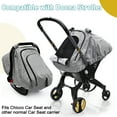 thumbnail image 3 of Baby Car Seat Cover for Babies,Patented Waterproof Baby Car Seat Cover for Boys & Girls,Infant Car Seat Cover Canopy for Girls,Windproof Car Seat Canopy for Boys, Keeps Babies Warm and Cozy (Gray), 3 of 9