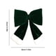 thumbnail image 3 of Xihbxyly Lazo Navideño de Terciopelo Verde, Llamativo Adorno Navideño, Tela Suave y Elegante, Perfecto para Árbol de Navidad, Bodas y Decoración Del Hogar. Tamaño 35 X 28 Cm, Ideal Como Regalo Festiv, 3 of 6