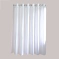 thumbnail image 3 of Flmtop Solid Color Shower Curtain Light Weight Shower Curtain Liner Soft Cloth Shower Curtains Moldproof Bath Shower Curtains Suitable for Home Bathrooms with Hooks, 3 of 10