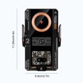 thumbnail image 3 of Car Wireless Charger 15W Fast Charging 66W Magnetic Suction Head Fast Charging Mecha Style Automatic Sensing Car Wireless Charging, 3 of 9
