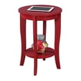 thumbnail image 3 of Convenience Concepts American Heritage Table d'Appoint Ronde, 3 of 6