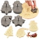 thumbnail image 1 of Kits de galletas navideñas para niños Bolsas de envasado al vacío de galletas navideñas de cobre a granel Bolsas de sellado al aire de 30 x 30 para alimentos Sellador al vacío automático Galletas, 1 of 8