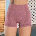 thumbnail image 4 of Pantalones cortos de Yoga sin costuras para mujer, mallas ajustadas de cintura alta para gimnasio, trotar, ropa deportiva para ciclismo, pantalones deportivos transpirables para mujer, 4 of 5
