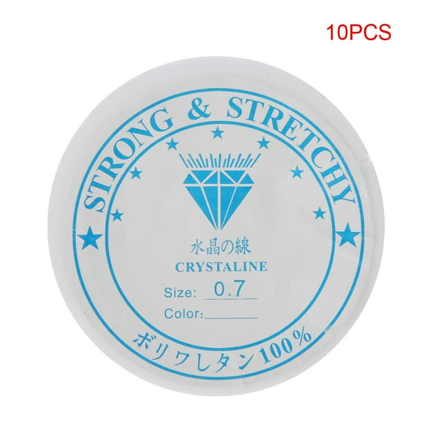 Bracelet Élastique, Fil Élastique Cristal Transparent Fil Élastique Cristal Extensible Performance de Premier Ordre