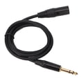 thumbnail image 1 of Cable XLR Bling Bling de 6,35 mm a XLR balanceado 1,8 m/5,9 pies, 1 of 12