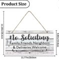 thumbnail image 2 of Welcome Wood Hanging Sign Welcome Sign for Front Door Decor Wooden Plank Rustic Farmhouse Plaque Sign Wall Hanging Decorative with Jute Twine for Holi, 2 of 5