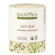 Banyan Botanicals CCF Tea (Cumin, Coriander, Fennel)  Organic Digestion Tea  Traditional Ayurvedic Detox Tea For Supporting Digestion & Gentle Cleansing  3.5 oz  Non-GMO Sustainably Sourced Vegan