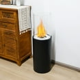 thumbnail image 3 of Vintage Outdoor Candle Lantern, Metal Candle Holder with Tempered Glass, 3 of 10