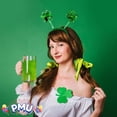 thumbnail image 5 of PMU Saint Patrick's Day Green Pinwheel Boppers with Shamrock Costume Headband Pkg/1, 5 of 7