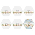 thumbnail image 2 of Pofeuu Cactus Gnome Print Leather Coasters Set of 6, Round Cups Mugs Mat Pad for Home Kitchen Heat Resistant Drink Coasters,Hexagon, 2 of 7