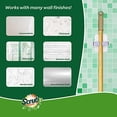 thumbnail image 3 of SCRUBIT Wall Mount Hardware Hooks for Mop and Broom, Self Adhesive Plastic Organizer, 2-Pack, 3 of 6