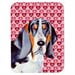 thumbnail image 2 of Caroline's Treasures Basset Hound Hearts Love and Valentine's Day Portrait Glass Cutting Board Large, 2 of 2