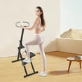 thumbnail image 3 of Foldable Stair Stepper for Home, Vertical Stair Climber Cardio Exercise Machine with Display, Intelligent Counting Full Body Workout Machine for Women Men Home Gyms Exercise, 3 of 18