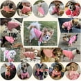 thumbnail image 3 of Dog Clothes Dogs Sweater Soft Puppies Clothing Winter Puppy Sweaters Warm Outfit For Doggy ( Pink M ), 3 of 5